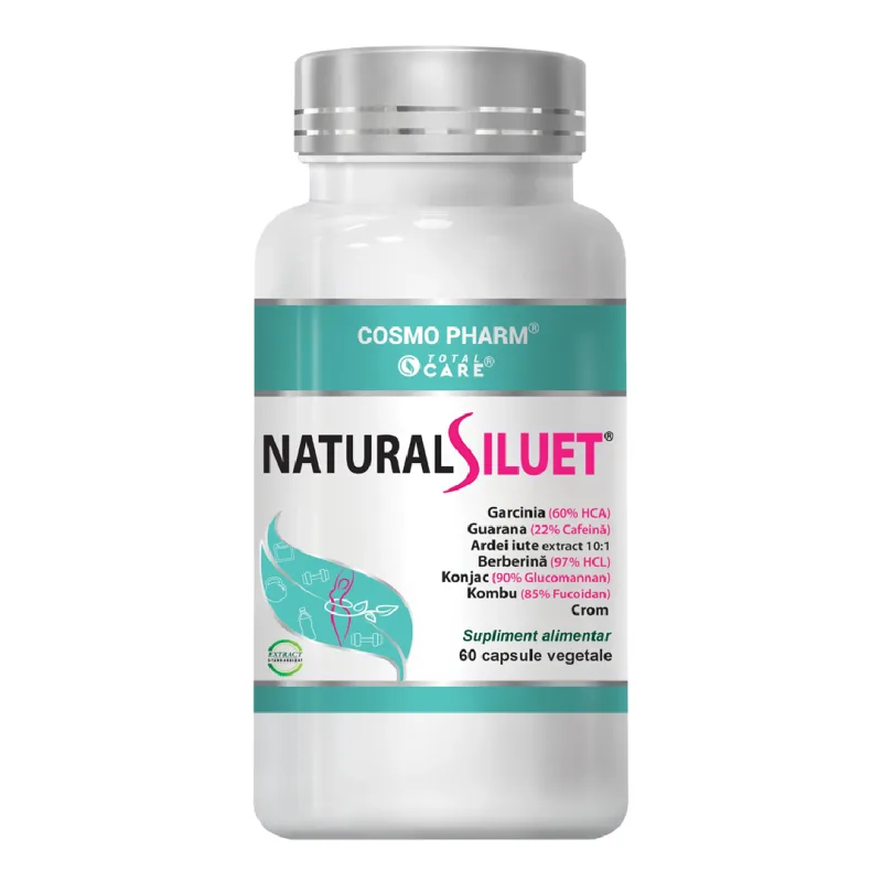 Natural Siluet, 60 capsule vegetale, Cosmo Pharm — preț și oferte