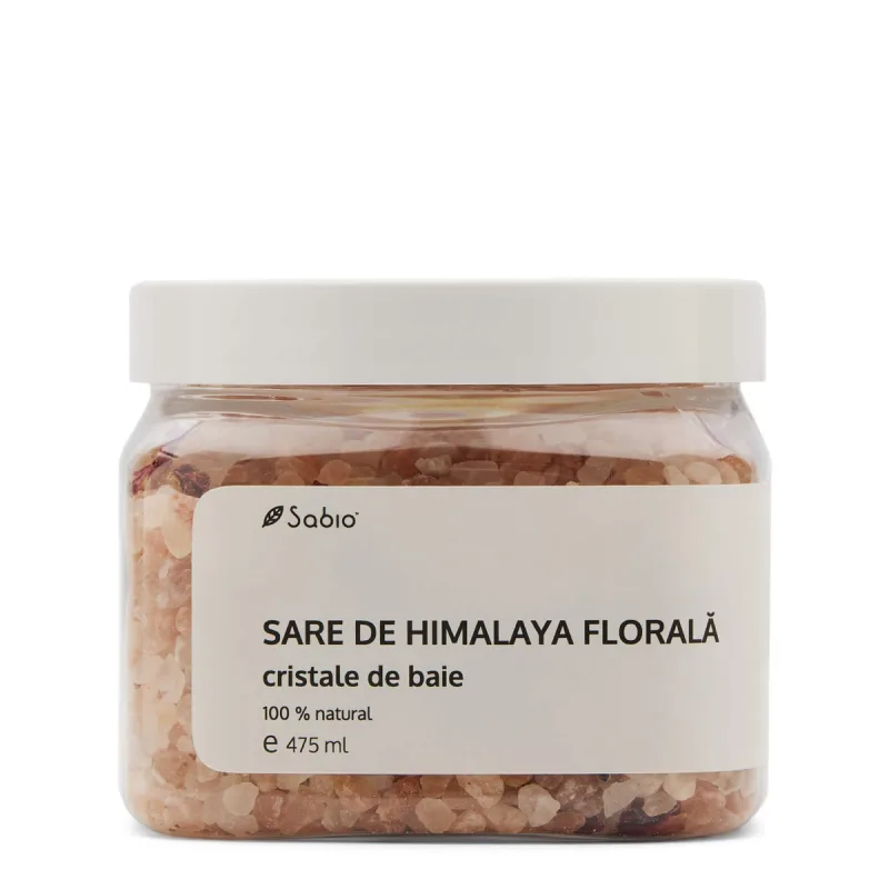 Sare de Himalaya florala, 475ml, Sabio — preț și oferte