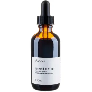 Tinctura tonica impotriva caderii parului cu Urzica si Chili, 60ml, Sabio
