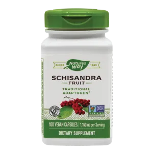 Schisandra 580mg, 100 capsule vegetale, Nature's Way