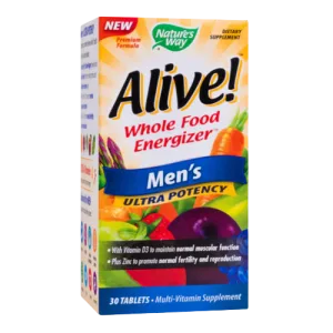 Supliment alimentar Alive! Menâ€™s Ultra Nature's Way, 30 tablete, Secom