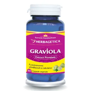 Extract Premium Graviola, 60 capsule, Herbagetica