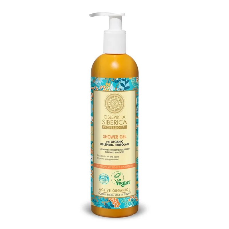 Gel de dus Oblepikha Hydrolate, 400ml, Natura Siberica — preț și oferte