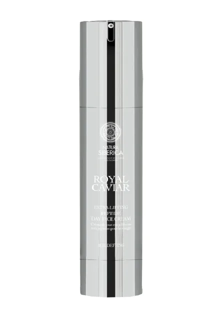 Crema de zi pentru lifting cu peptide Royal Caviar, 50ml, Natura Siberica — preț și oferte