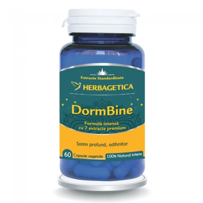 DormBine, 60 capsule, Herbagetica — preț și oferte