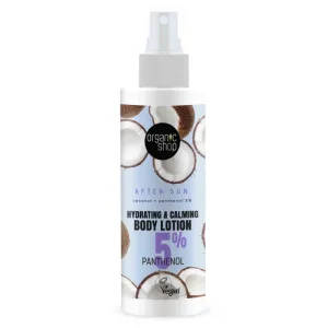Lotiune de corp dupa expunerea solara, 150ml, Organic Shop
