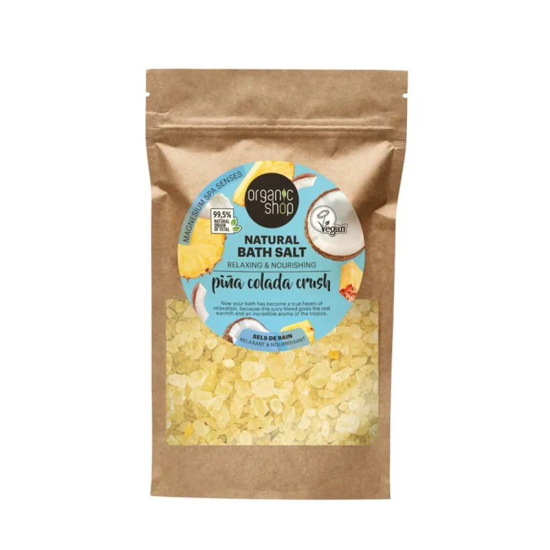 Sare de baie Pina Colada Crush, 500g, Organic Shop — preț și oferte