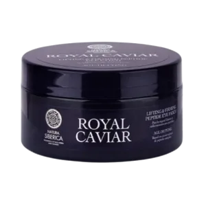 Plasturi de ochi cu peptide pentru fermitate & lifting Royal Caviar, 60 bucati, Natura Siberica