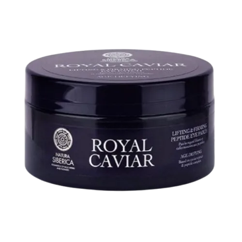 Plasturi de ochi cu peptide pentru fermitate & lifting Royal Caviar, 60 bucati, Natura Siberica — preț și oferte
