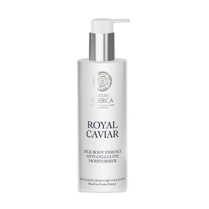 Esenta pentru corp anticelulitica si hidratanta Silk Royal Caviar, 200ml, Natura Siberica — preț și oferte