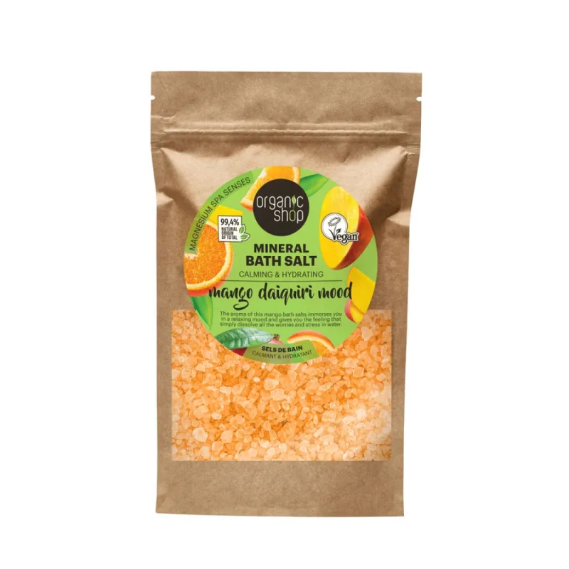 Sare de mare Mango Daiquiri Mood Mineral, 500g, Organic Shop — preț și oferte