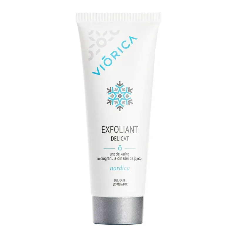 Exfoliant delicat pentru fata Nordica, 75ml, Viorica — preț și oferte
