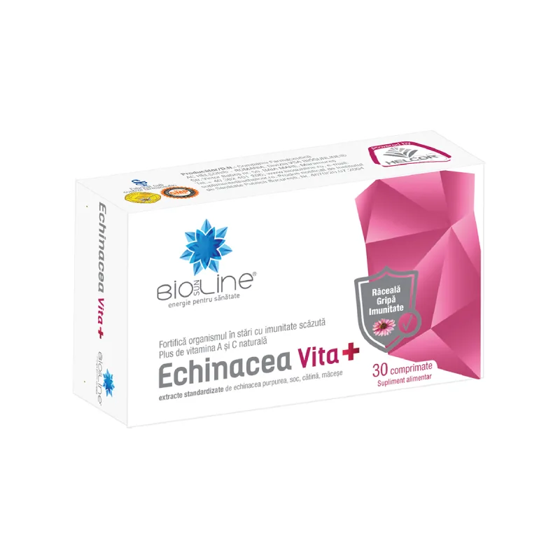 Echinacea Vita+, 30 comprimate, BioSunLine — preț și oferte