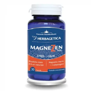MagneZen Stres Calm, 30 capsule, Herbagetica