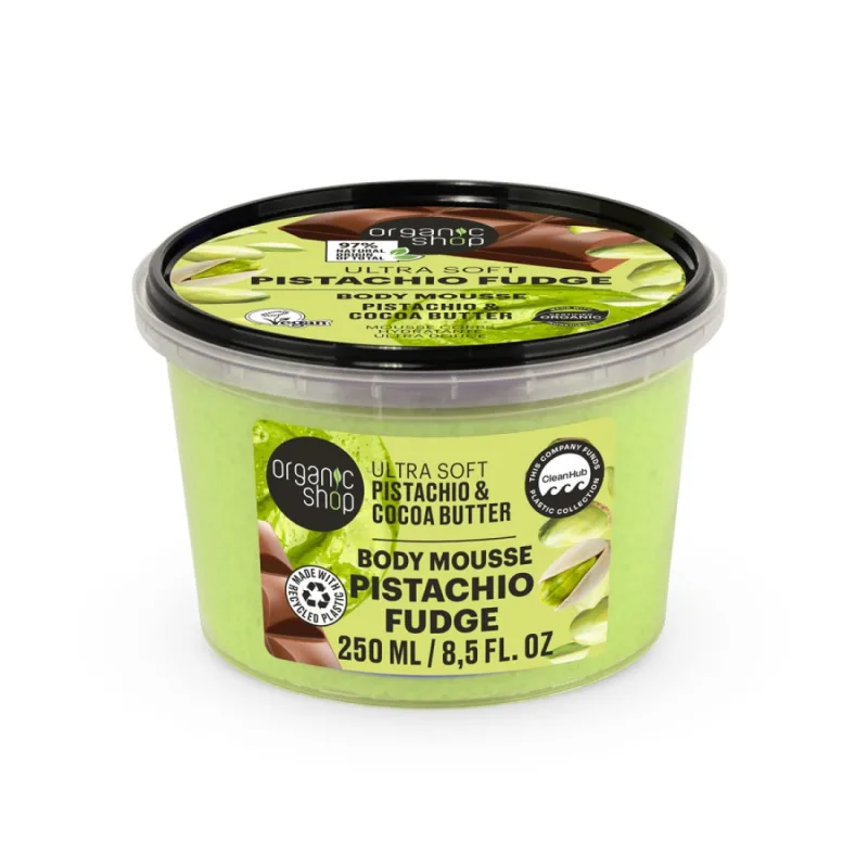 Spuma de corp Pistachio Fudge Body Mousse, 250ml, Organic Shop — preț și oferte