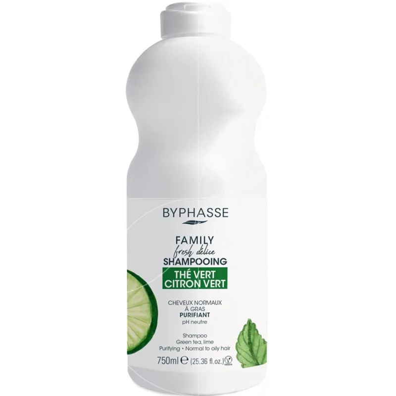 Sampon pentru par normal spre gras Family Fresh, 750ml, Byphasse — preț și oferte
