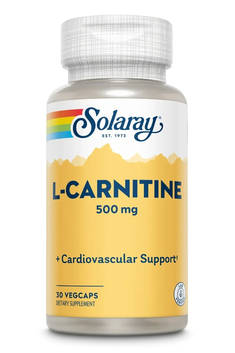 L-Carnitine 500mg Solary, 30 capsule vegetale, Secom — preț și oferte