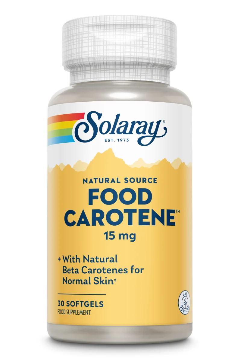 Food Carotene 15mg Solary, 30 capsule moi, Secom — preț și oferte