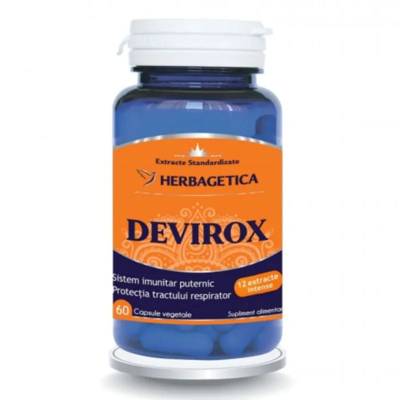 Devirox, 60 capsule, Herbagetica — preț și oferte
