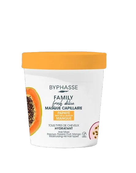 Masca pentru toate tipurile de par Family Fresh Delice, 250ml, Byphasse — preț și oferte