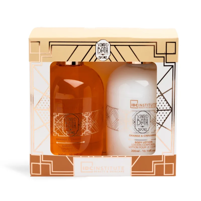 Set de baie Scented Bronze Duo, 2 piese, IDC Institute — preț și oferte