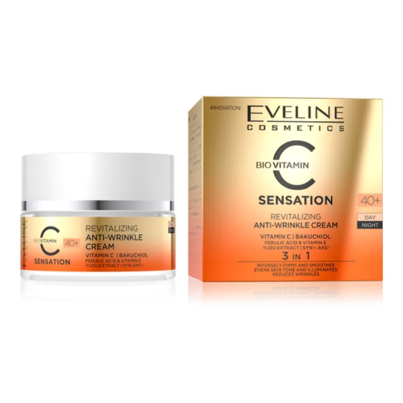 Crema anti-rid 40+ pentru zi si noapte regeneranta, 50ml, Eveline — preț și oferte