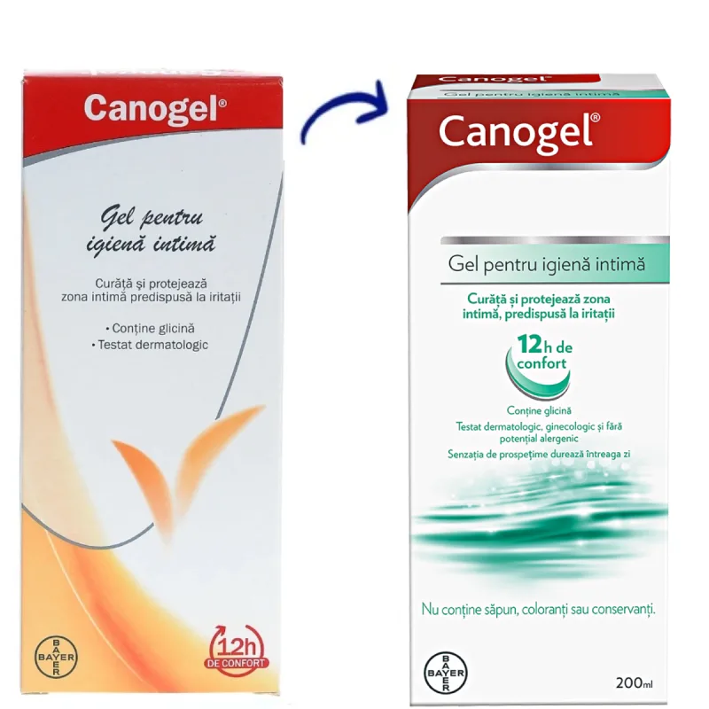 Canogel gel igiena intima, 200 ml, Bayer — preț și oferte