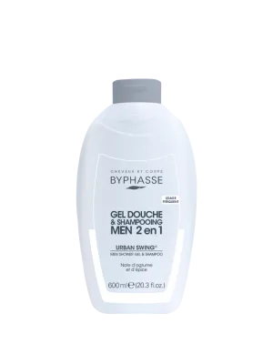 Gel de dus & Sampon 2in1 Men Urban Swing, 600ml, Byphasse