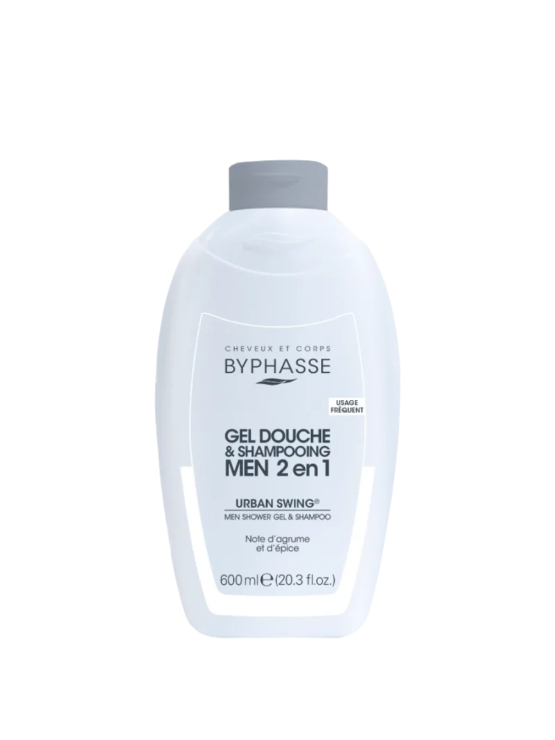 Gel de dus & Sampon 2in1 Men Urban Swing, 600ml, Byphasse — preț și oferte