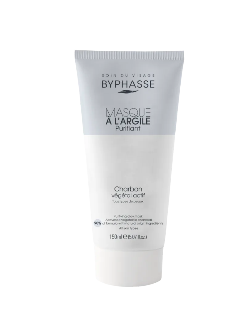 Masca purificatoare pentru toate tipurile de ten cu argila, 150ml, Byphasse — preț și oferte