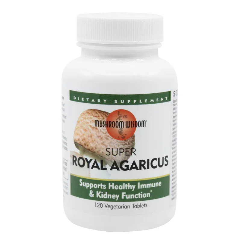 Super Royal Agaricus Mushroom Wisdom, 120 tablete vegetale, Secom — preț și oferte