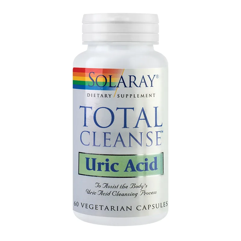 Total Cleanse Uric Acid Solaray, 60 capsule vegetale, Secom — preț și oferte