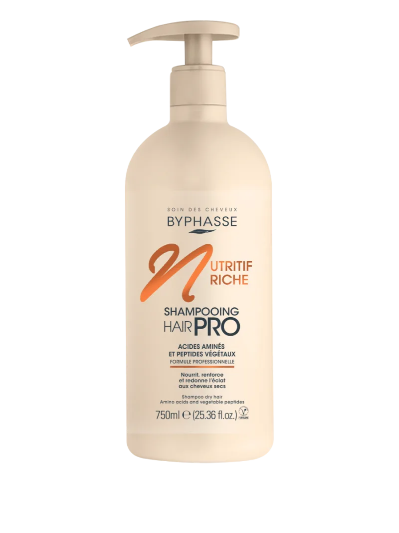 Sampon pentru par uscat HairPro Nutitiv Riche, 750ml, Byphasse — preț și oferte