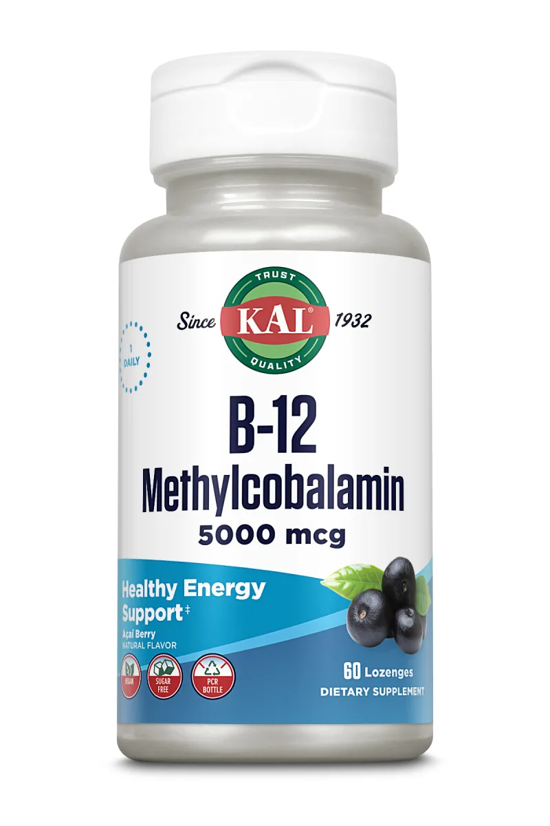 Vitamina B12 Methylcobalamin 5000 mcg, 60 comprimate, Secom — preț și oferte