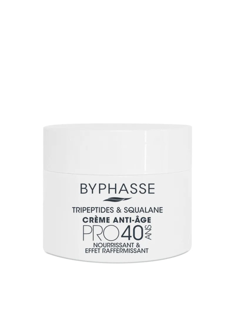 Crema anti-imbatranire cu Tripeptide & Squalan Pro40, 60ml, Byphasse — preț și oferte