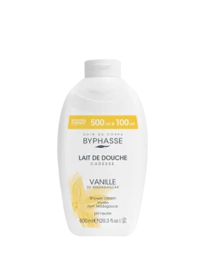 Crema de dus cu vanilie Caresse, 600ml, Byphasse