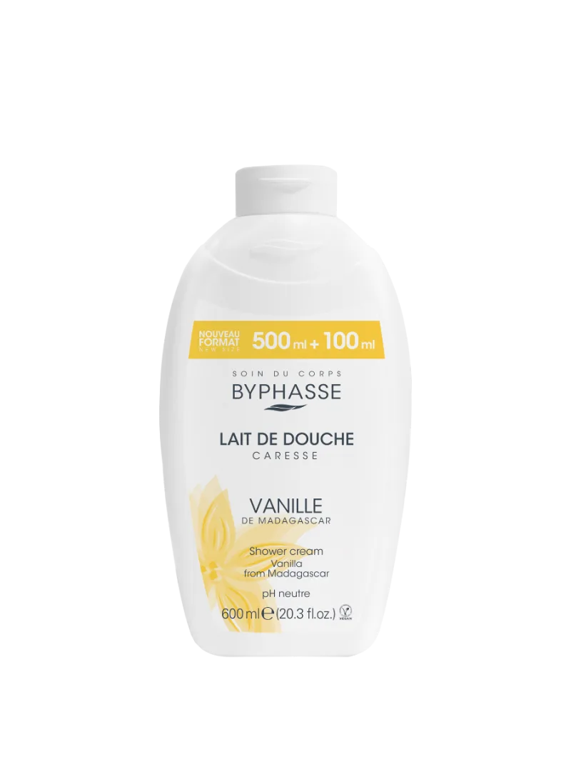Crema de dus cu vanilie Caresse, 600ml, Byphasse — preț și oferte