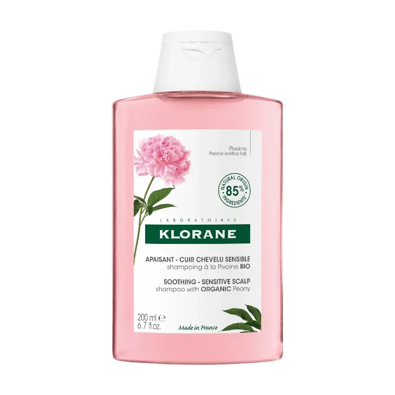 Sampon cu extract de Bujor Bio, 200ml, Klorane — preț și oferte