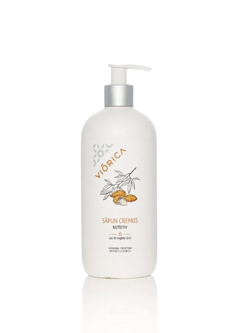 Sapun lichid cremos nutritiv, 500ml, Viorica — preț și oferte
