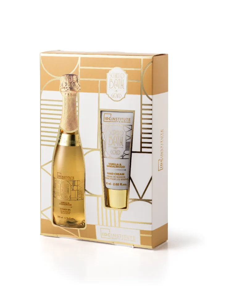 Set de baie Complete Care Scented Gold, 2 piese, IDC Institute — preț și oferte