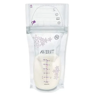 Pungi pentru stocarea laptelui, 25 bucati, SCF603/25, Phillips Avent PHILIPS AVENT — preț și oferte
