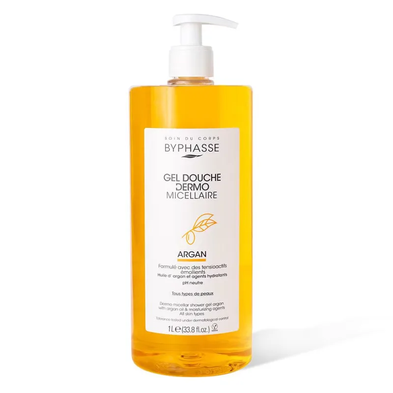 Gel de dus Dermo Micellaire Argan, 1l, Byphasse — preț și oferte