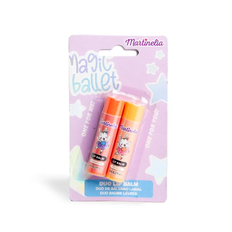 Set Balsam de buze Magic Balley, 2 x 8ml, Martinelia — preț și oferte