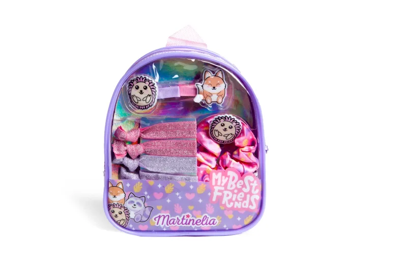 Ghiozdanel cu accesorii de par My best friends, 1 bucata, Martinelia — preț și oferte
