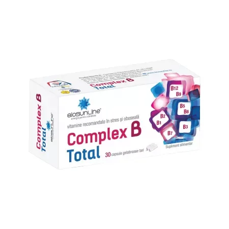 Complex B Total, 30 capsule, BioSunLine — preț și oferte