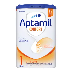Formula de lapte praf Confort 1, 0-6 luni, 800 g, Aptamil
