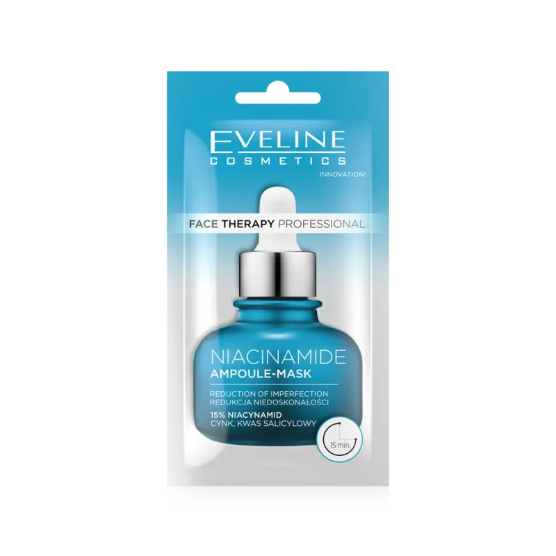Masca pentru fata cu niacinamide 8ml, Eveline Cosmetics — preț și oferte