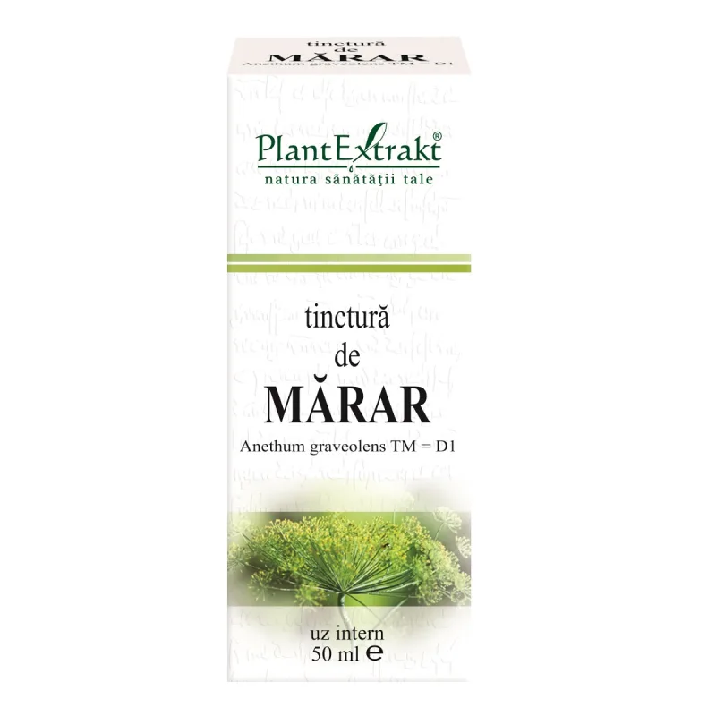 Tinctura de Marar, 50ml, PlantExtrakt — preț și oferte