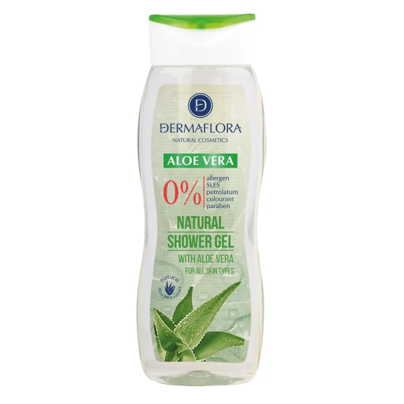 Gel racoritor pentru corp cu aloe vera, 300ml, Dermaflora — preț și oferte