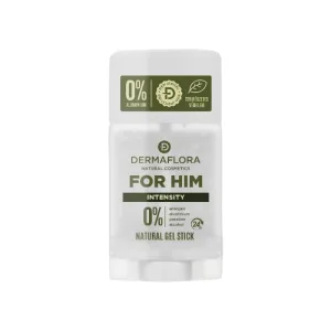 Deodorant stick gel pentru barbati 0% aluminiu Intensity, 50ml, Dermaflora